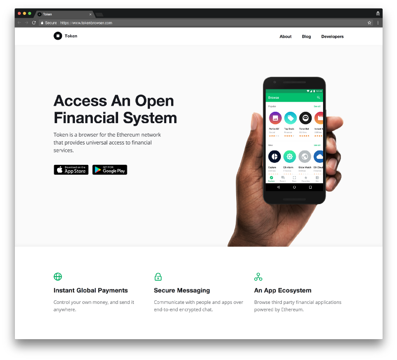 Imagem da matéria: Coinbase anuncia Token, um aplicativo de mensagens baseado na Ethereum