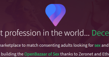 Imagem da matéria: Eros.vision: Conheça o "SilkRoad do Sexo" e seu ICO