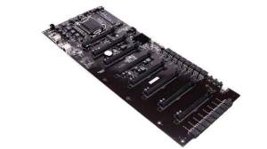 Imagem da matéria: Nova Placa-mãe que Suporta 8 GPUs é Lançada com Foco na Mineração