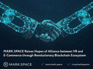 Imagem da matéria: MARK.SPACE Gera Esperança de uma União Lucrativa entre a RV e o Comércio Eletrônico Através do Blockchain