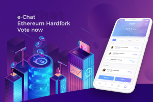 Imagem da matéria: e-Chat pode Fazer um Hardfork na Ethereum Após o ICO