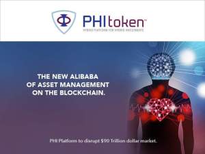 Imagem da matéria: Primeira Plataforma Híbrida de Investimento, Token PHI, Levanta £ 4,7 Milhões em Dois Dias de Pré-ICO