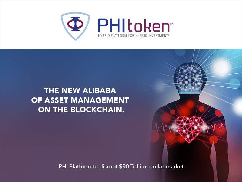 Imagem da matéria: Primeira Plataforma Híbrida de Investimento, Token PHI, Levanta £ 4,7 Milhões em Dois Dias de Pré-ICO