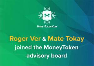 Imagem da matéria: Roger Ver, Fundador do Bitcoin.com, e o COO, Mate Tokay, Juntam-se ao MoneyToken Como Conselheiros - Trazendo Benefícios à Comunidade BCH