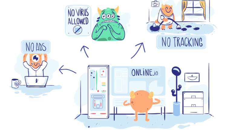 Imagem da matéria: Online.io Está Pronta para Fornecer aos Usuários uma Experiência de Privacidade Total na Internet por Meio da Tecnologia Blockchain