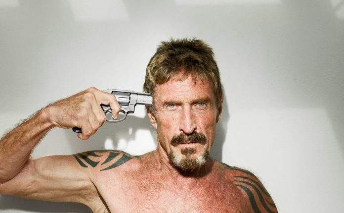 Imagem da matéria: "Acessaram mas não roubaram criptomoedas", diz John McAfee sobre carteira impenetrável