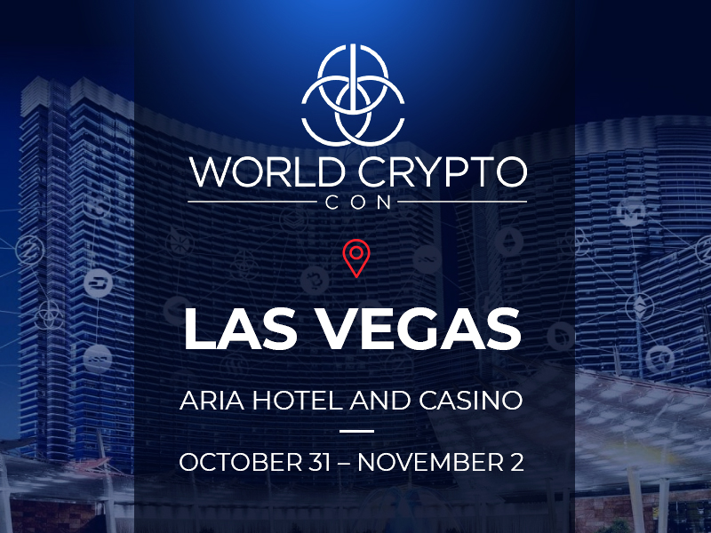 Imagem da matéria: World Crypto Con acontecerá em Las Vesgas, Aria Hotel, 31 de Outubro