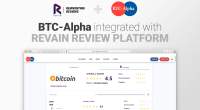 Imagem da matéria: Plataforma de avaliações da Revain integra com BTC-Alpha