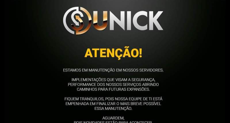 Imagem da matéria: Clientes da Unick Forex reclamam de atraso em saques após manutenção do site