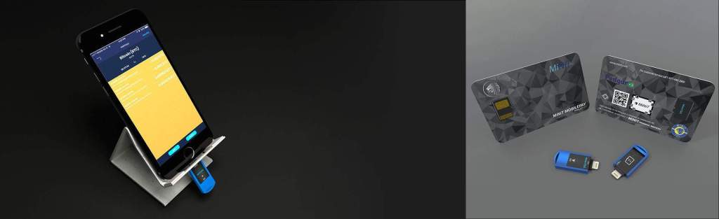 Imagem da matéria: Conheça nova carteira de bitcoin física do tamanho de um chip de celular