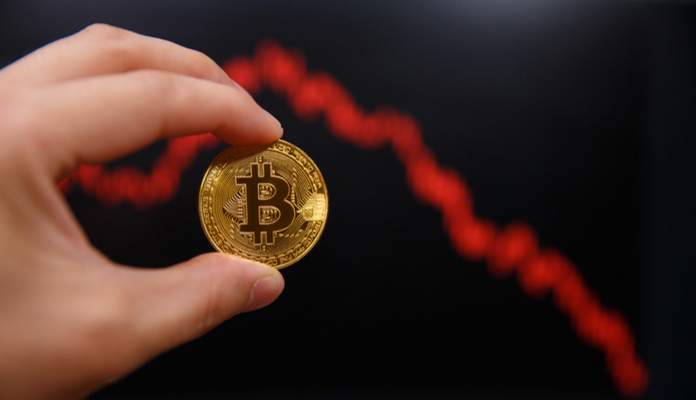 Imagem da matéria: Bitcoin despenca US$ 1.000 em menos de uma hora e leva as criptomoedas junto
