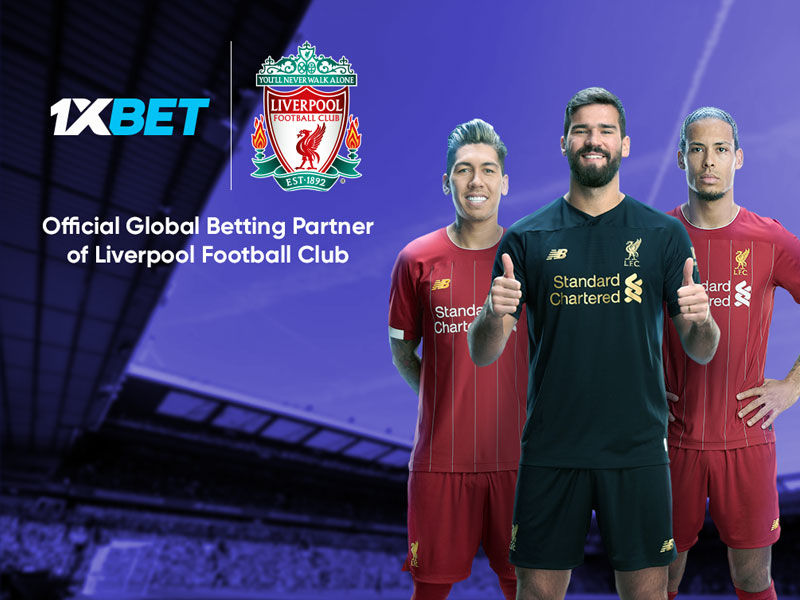 Imagem da matéria: Liverpool FC inicia nova parceria com 1XBET