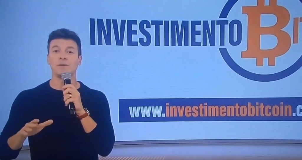Imagem da matéria: Record, Band, SBT e IG fazem propaganda de empresa acusada de pirâmide de Bitcoin