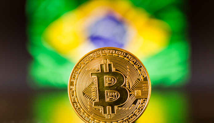 Imagem da matéria: Volume de bitcoin negociado no Brasil sobe 500% durante queda do preço