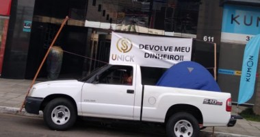 Imagem da matéria: Clientes da Unick Forex marcam protesto na sede da empresa e convocam SBT e Record