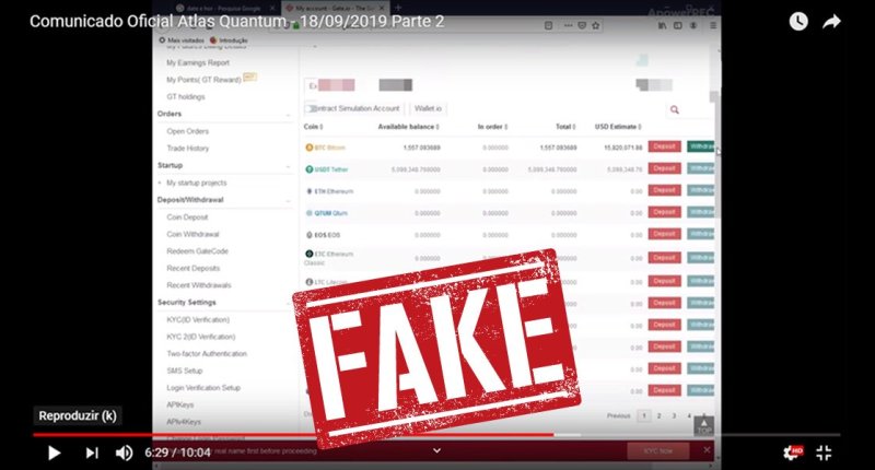 Imagem da matéria: Nova exchange diz que vídeo da Atlas mostrando fundos é falso e agrava crise da empresa