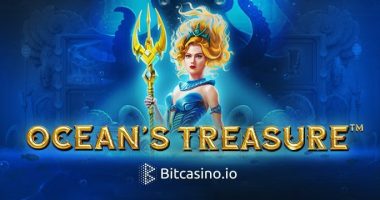 Imagem da matéria: Conheça Ocean’s Treasure, o novo slot já disponível no Bitcasino.io