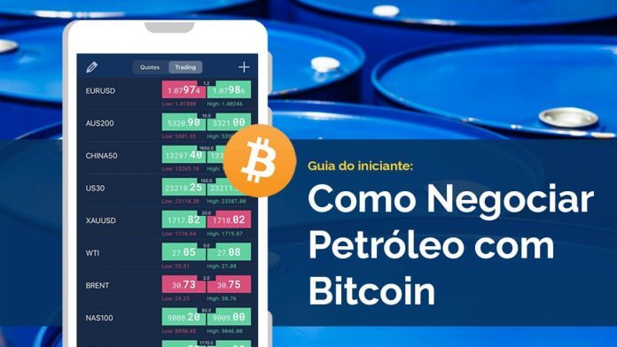 Imagem da matéria: Guia do Iniciante: Como negociar petróleo com Bitcoin no TradeConnect