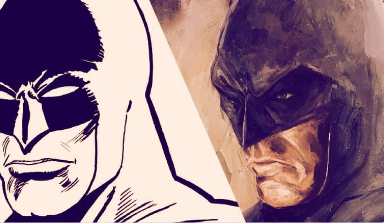 Imagem da matéria: Artes do Batman são vendidas por R$ 1,1 milhão a colecionador misterioso