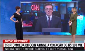Imagem da matéria: “Muito cuidado com o bitcoin”, diz comentarista da CNN Brasil