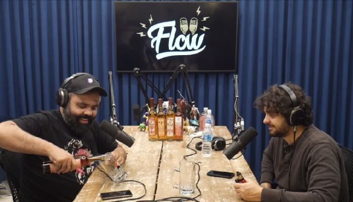 Imagem da matéria: Conar mandou Flow Podcast retirar patrocínio de marca de tabaco para narguilé