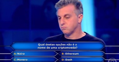 Imagem da matéria: Luciano Huck pergunta sobre criptomoedas em programa, estudante acerta e leva R$ 150 mil