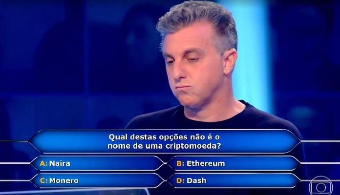 Imagem da matéria: Luciano Huck pergunta sobre criptomoedas em programa, estudante acerta e leva R$ 150 mil