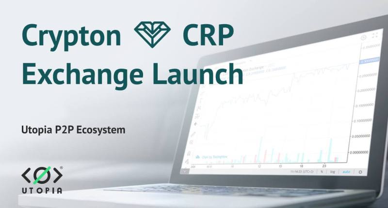 Imagem da matéria: Crypton Exchange: Negocie CRP sem KYC ou limites, apenas no Utopia P2P