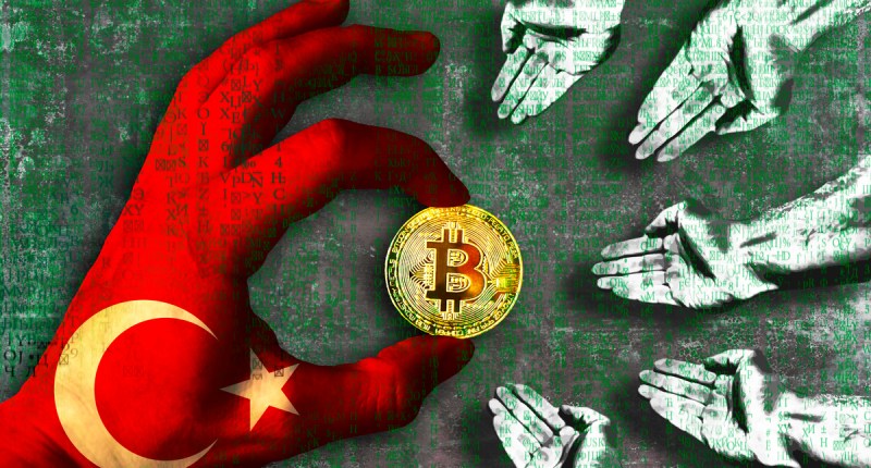 Imagem da matéria: Buscas por bitcoin disparam na Turquia após desvalorização da moeda local