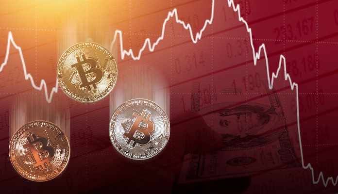 Imagem da matéria: Bitcoin (BTC) e Ethereum (ETH) recuam 5% nesta sexta