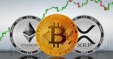 Imagem da matéria: Ethereum e XRP disparam nesta quinta-feira; Bitcoin se mantém estável e Doge cai