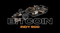 Imagem da matéria: Piloto vai dirigir carro inspirado no Bitcoin na corrida mais importante da Fórmula Indy