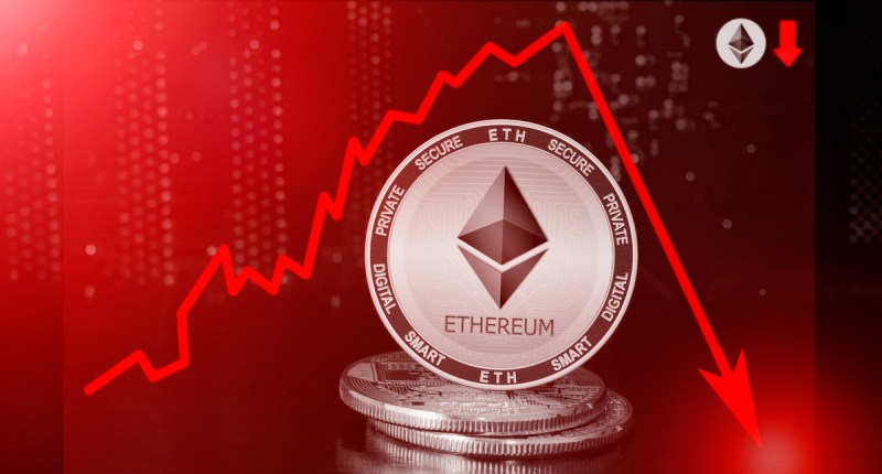 Imagem da matéria: Ethereum (ETH) despenca 60% desde máxima histórica