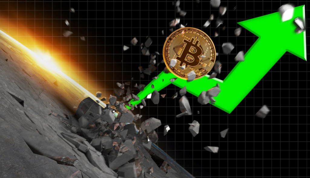 Imagem da matéria: Bitcoin (BTC) supera os US$ 65 mil e quebra recorde histórico de preço