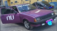 Imagem da matéria: O Chevette do Nubank: brasileiro cria 'roxinho móvel'