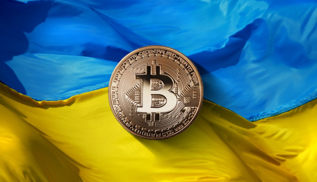 Imagem da matéria: Governo da Ucrânia passa a aceitar doações em bitcoin e outras criptomoedas