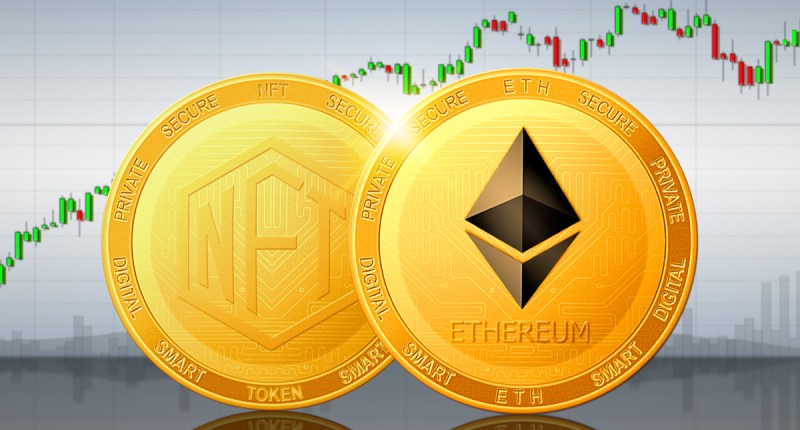 Imagem da matéria: Demanda por NFTs da rede Ethereum pode ser refúgio a volatilidades do mercado de criptomoedas, diz estudo