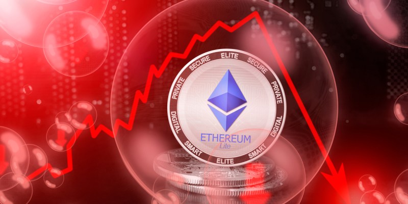 Ethereum cai 18% em meio a tempestade de liquidações cripto de US$ 2,3 bilhões