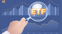 Imagem de lente com a sigla ETF.