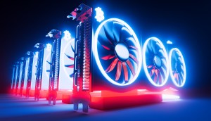 equipamento de placas gráficas para mineração de criptomoedas.