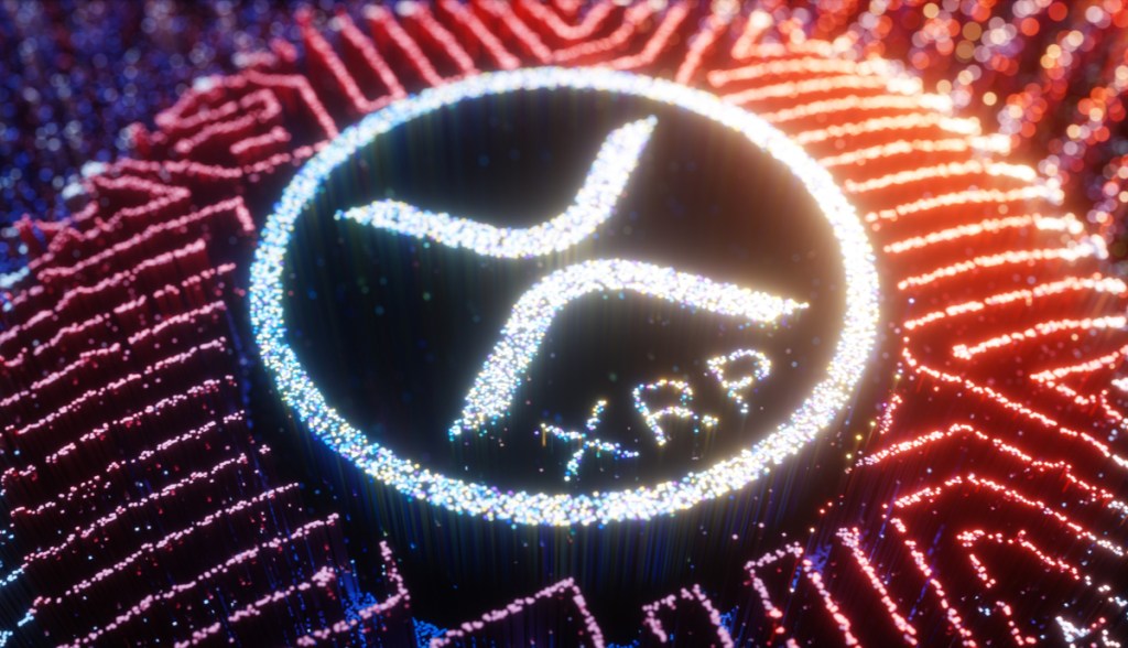 Imagem com a criptomoeda XRP