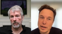 Imagem da matéria: Michael Saylor critica Elon Musk por ceder à pressão e vender bitcoin da Tesla