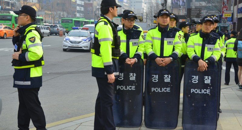 Polícia sul-coreana