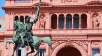 Casa Rosada, sede oficial do poder executivo do governo da Argentina