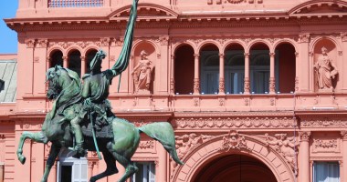 Casa Rosada, sede oficial do poder executivo do governo da Argentina