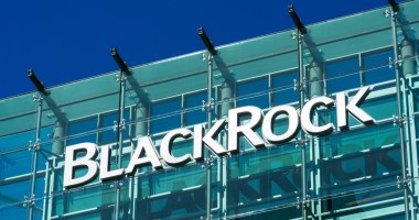 Fachada de um prédio da BlackRock na Califórnia, EUA