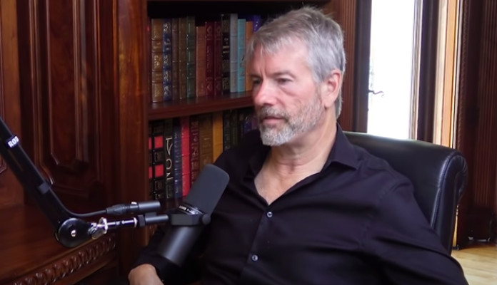 Imagem da matéria: Michael Saylor não está vendendo: "A MicroStrategy tem uma estratégia alavancada para o Bitcoin"