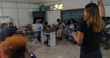 Sala do curso bitcoin AfroBit Paxful Guetto