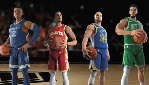 Imagem da matéria: Bonecos colecionáveis de astros da NBA são relançados com cards NFTs
