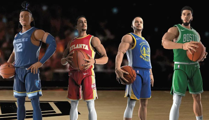 Imagem da matéria: Bonecos colecionáveis de astros da NBA são relançados com cards NFTs